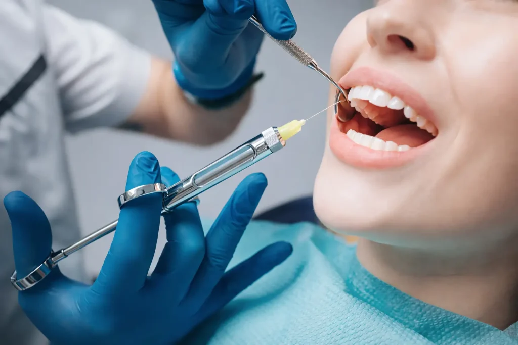 Tipos de anestesia dental